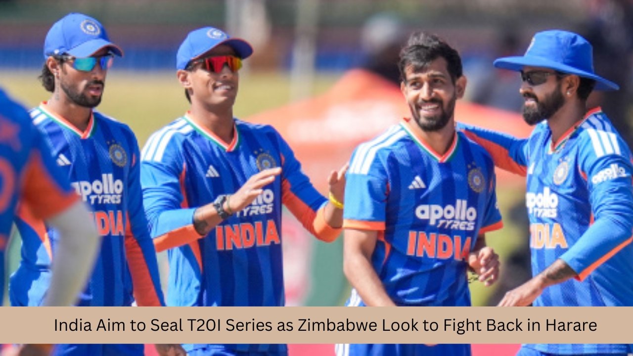 India Aim to Seal T20I Series as Zimbabwe Look to Fight Back in Harare