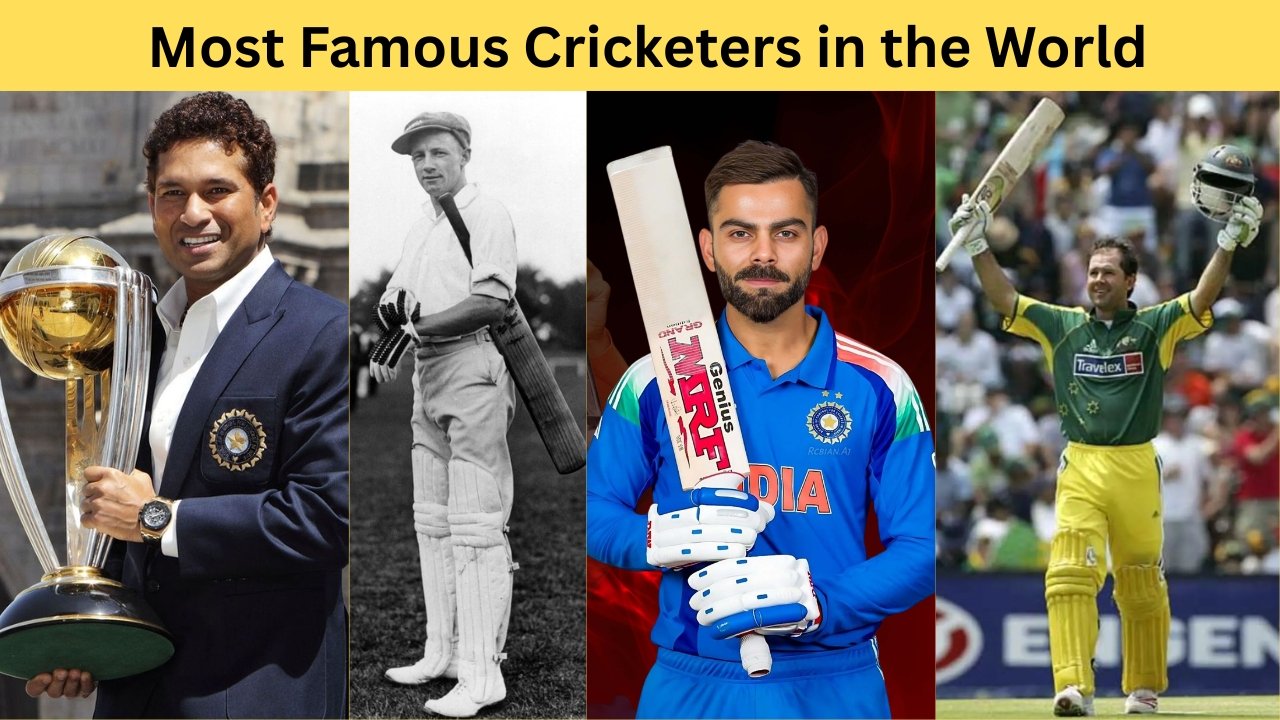 Most Famous Cricketers in the World