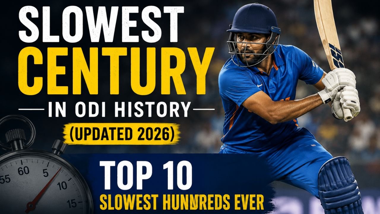 Slowest Century in ODI History