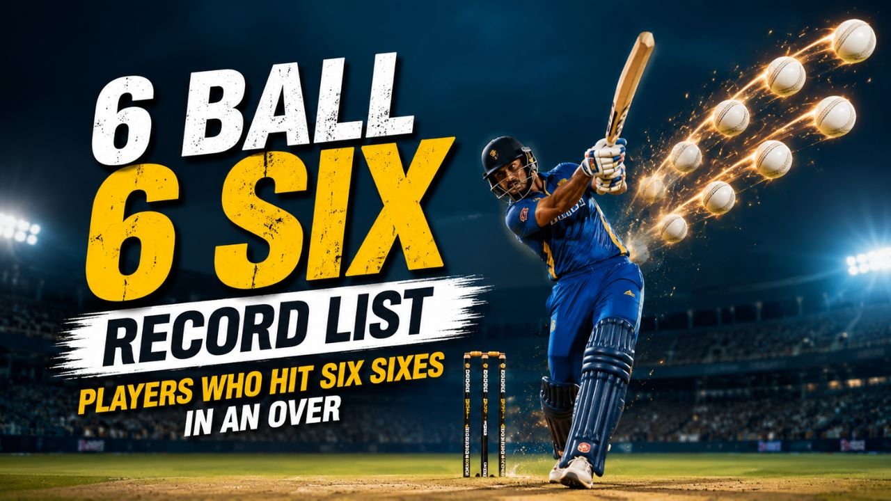 6 Ball 6 Six Record List